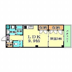 【間取り】 | セーズコート高井田