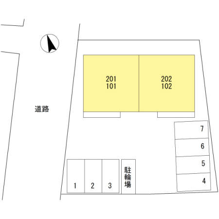 D-room御立の区画図