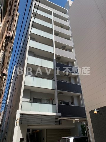 ソシオ心斎橋　BRAVI不動産の外観|【ソシオ心斎橋】落ち着いた雰囲気の外観です