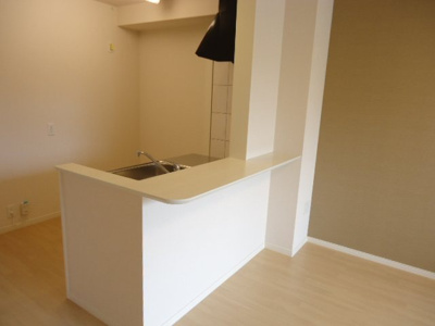 【キッチン】 | メルヴェイユ | カウンターキッチンです