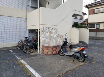 【その他共用部分】 | ハイツ多聞 | 駐輪場☆神戸市垂水区　ハイツ多聞　賃貸☆