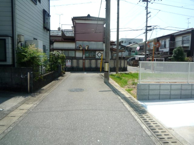 【前面道路含む現地写真】 | 高知市鴨部平田団地売地