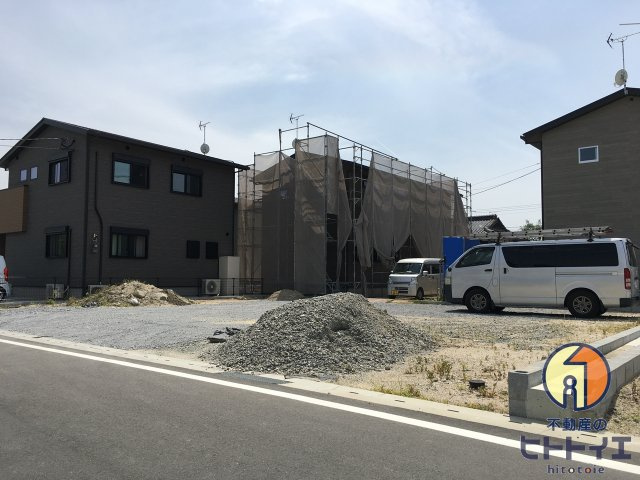 三潴町壱町原新築住宅の外観|6月完成予定です