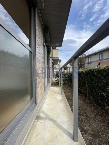 メイプルタウン川越的場Dのバルコニー