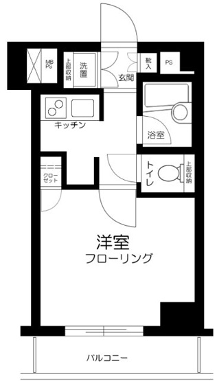 【間取り】 | ルーブル中延弐番館