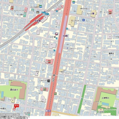 【地図】 | ルーブル中延弐番館