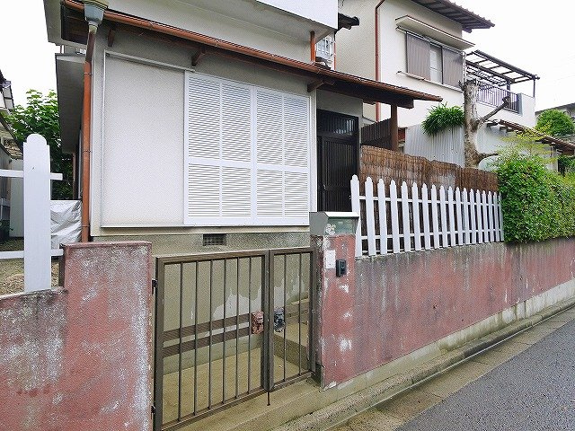 俵口町貸家の外観|外観は落ち着いています