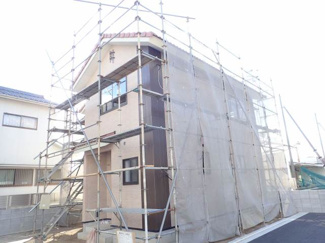 【外観】 | H棟建築中写真