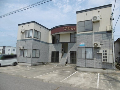 【外観】 | コーポラスパークタウンA | 落ち着いた雰囲気の外観です