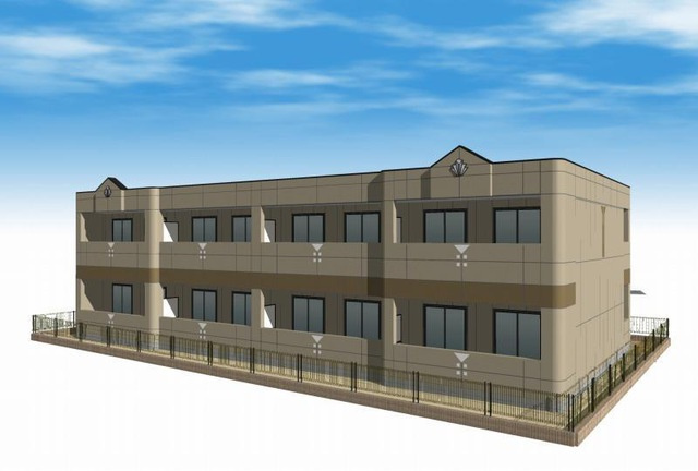 グランディールホーク花畑【キャッシュバック対象物件】の外観パース|こちら、外観パースです