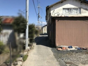 近江八幡市小船木町　売土地の外観