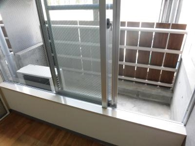 グランデ西京極のバルコニー