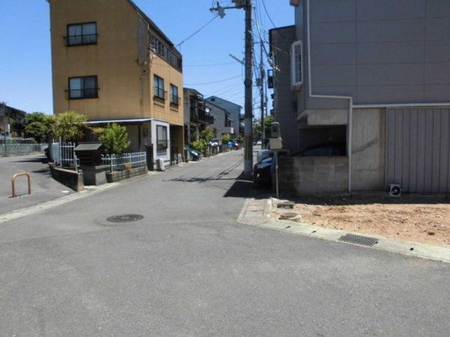 【前面道路含む現地写真】 | 山科区西野櫃川町　売地