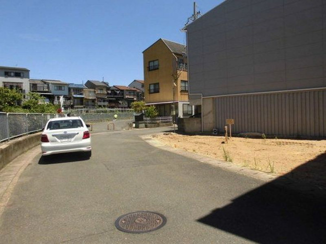 【前面道路含む現地写真】 | 山科区西野櫃川町　売地