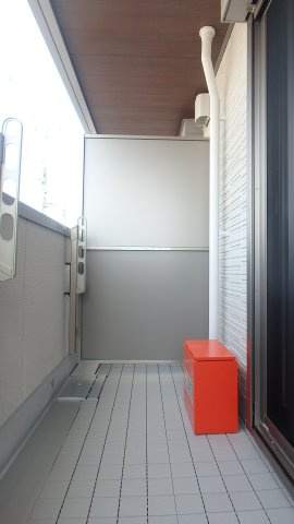 ソルテ東加古川駅前のバルコニー