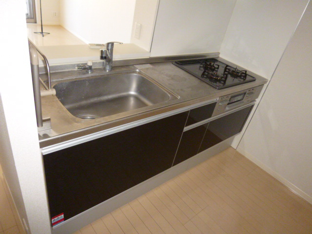 倉敷市北畝４丁目のアパートのキッチン
