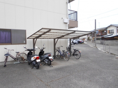 【その他共用部分】 | 山岡ハイツ | 駐輪場