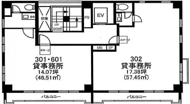 ハウスジェントウルの間取り