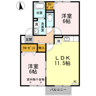 【間取り】 | リトルマウントⅡ