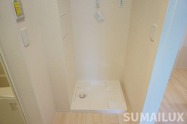 熊本市北区龍田７丁目のアパートの洗面所