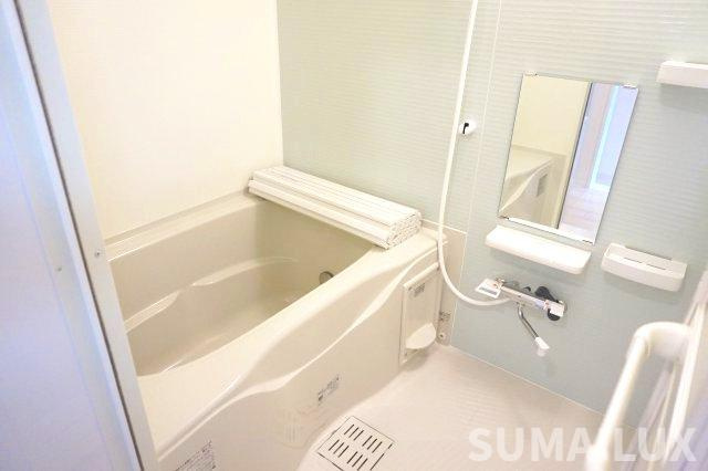 熊本市北区龍田７丁目のアパートの浴室