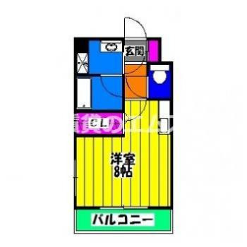 【間取り】 | リライアンス井尻 | リライアンス井尻の間取り
