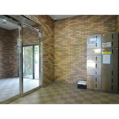 熊本市中央区水前寺１丁目の賃貸マンションのロビー