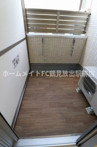 Steady稲田本町のバルコニー
