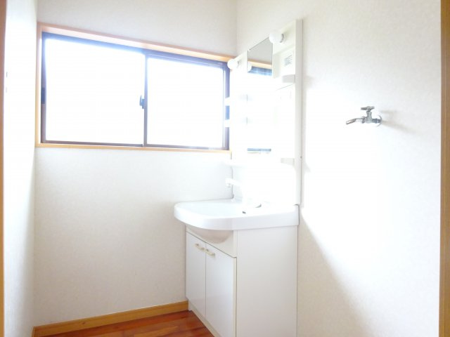 本山借家の洗面所