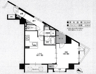 【間取り】 | イトーピア中之島パークサイド