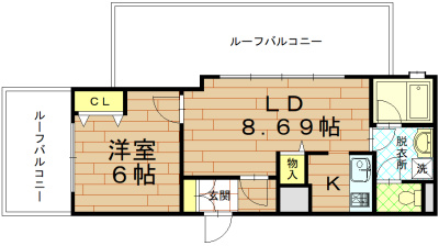 レジディア京都駅前の間取り