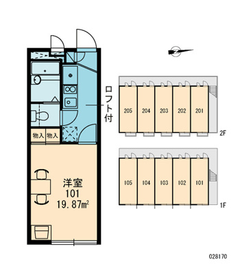【区画図】 | レオパレスプロスパ