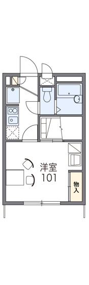【間取り】 | レオパレスセレンコート高井田