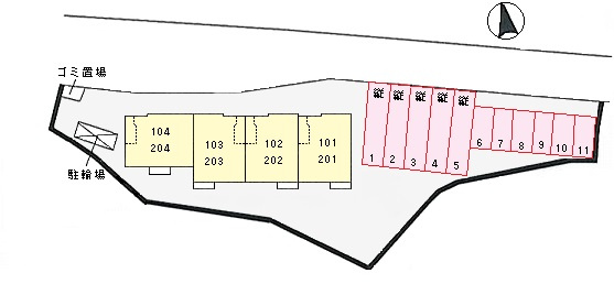 リーパ・フルーミニスの区画図