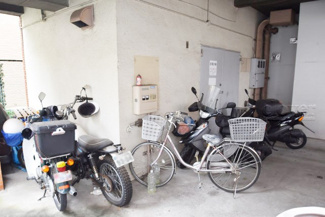 【その他共用部分】 | バイク置き場
