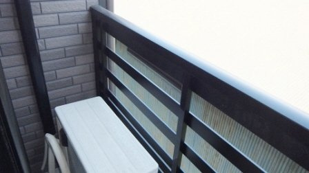 ヴィラセゾン船橋本町のバルコニー|南東向きのベランダです