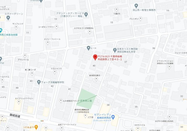 レオパレス松風ハイツの地図