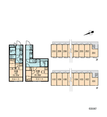 【区画図】 | レオパレス一水 