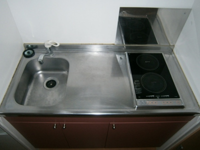 【キッチン】 | レオパレス一水  | ２口コンロ
