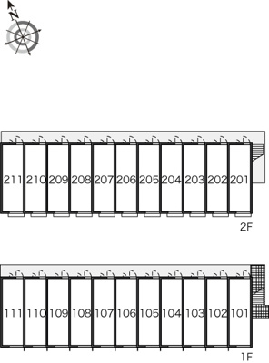 【区画図】 | レオパレス大日イースト