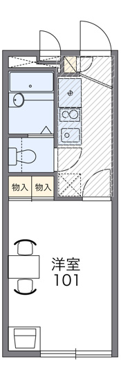 【間取り】 | オパレスルーメット中之茶屋