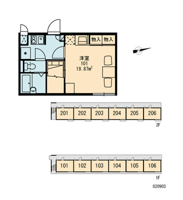 【区画図】 | レオパレスＲｅｌｏａｄ