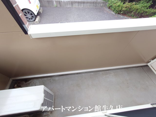 パルテールスクウェアのバルコニー