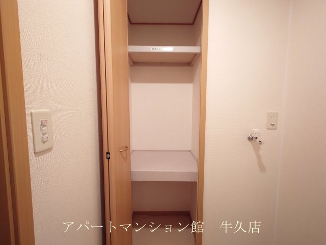 パルテールスクウェアの収納