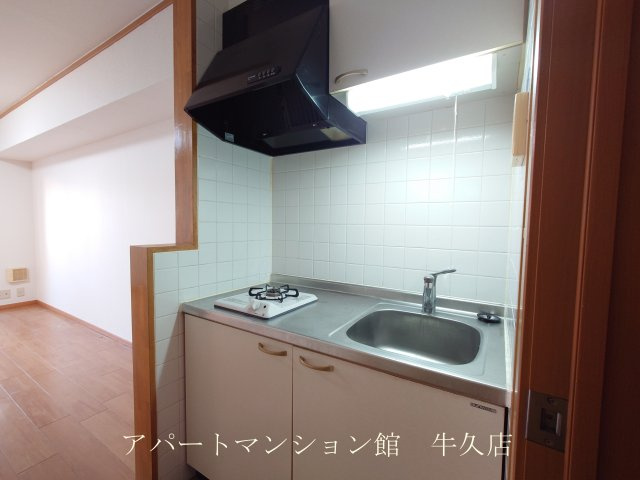 パルテールスクウェアのキッチン