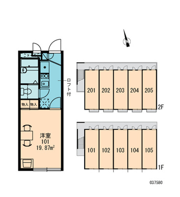【区画図】 | レオパレス小路ＫＢＴ 