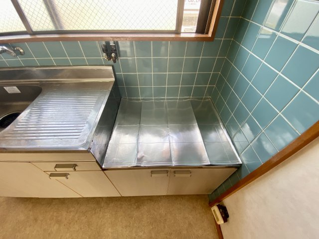 鍋嶋マンションのキッチン