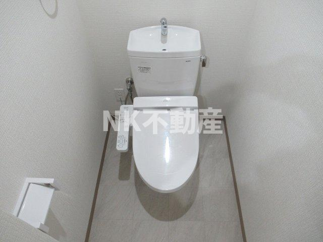【トイレ】 | ヴェルドミール小阪（河内小阪賃貸） | 清潔感のあるトイレです