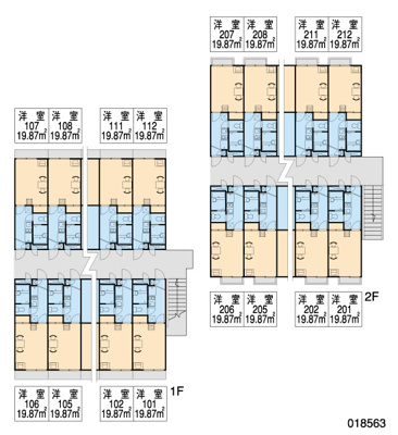 【区画図】 | レオパレスエトワール