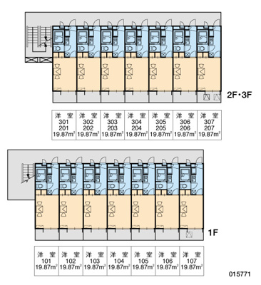 【区画図】 | レオパレスクレベール